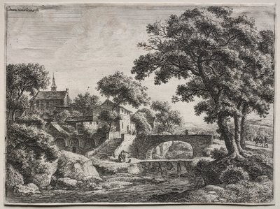 Tolv landskaber (H.95-106): De to broer af Anthonie Waterloo