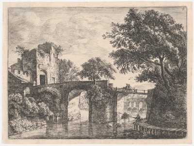 To stenbroer, 1600-tallet. af Anthonie Waterloo