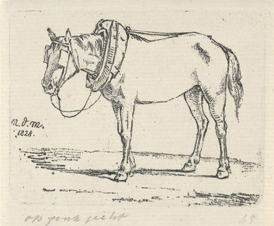 sminket hest af Anthonie Willem Hendrik Nolthenius de Man