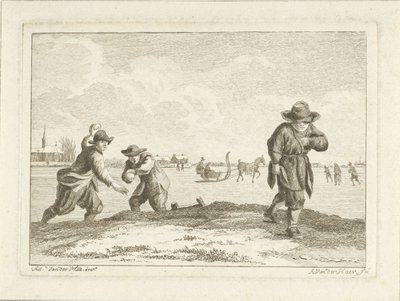 sneboldkastere af Anthonij van der Haer
