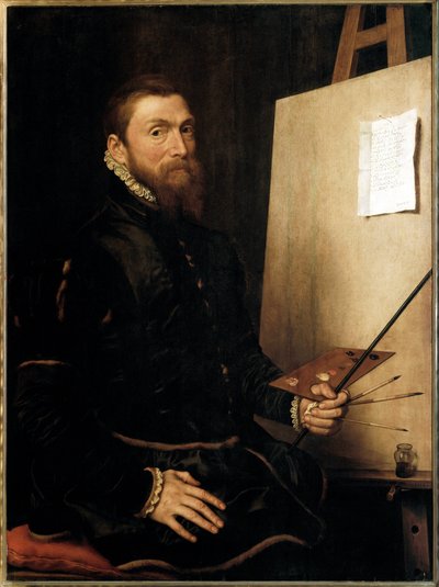 Selvportræt - Maleri af after Anthonis Mor van Dashorst