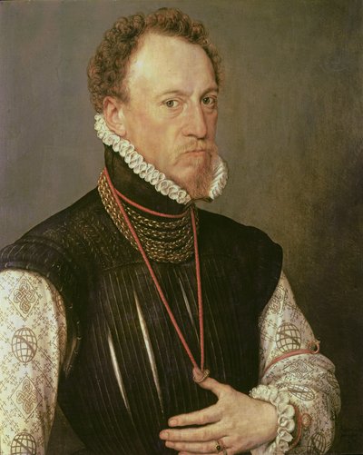 Sir Henry Lee (1533-1611), 1568 (panel) af Anthonis van Dashorst Mor