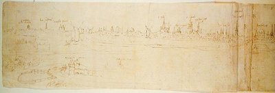 Bruges af Anthonis van den Wyngaerde