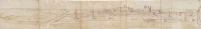 Hampton Court Palace fra nord, c1550-1560 af Anthonis van den Wyngaerde