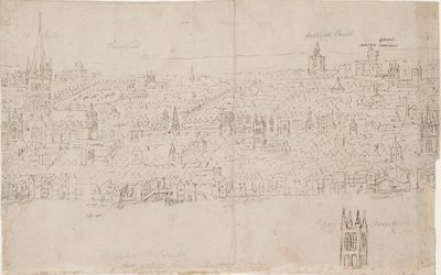 Panorama over London set fra Southwark: St Paul