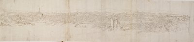 Panoramaudsigt over Rom fra Monte Janiculus, c1550