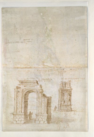 Panoramaudsigt over Tarragona fra South Seawards, c1560