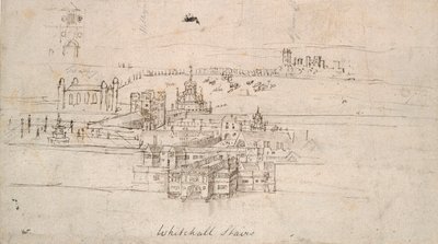Tower of London, c1550-1560 af Anthonis van den Wyngaerde