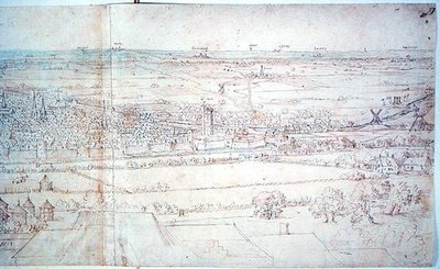 Utrecht af Anthonis van den Wyngaerde