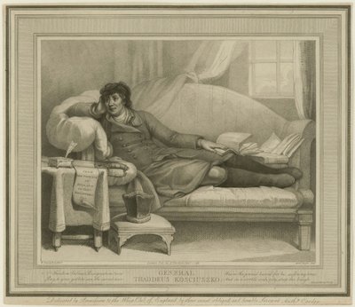 Tadeusz Kosciuszko 1746-1817, 1798. af Anthony Cardon
