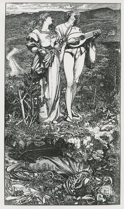 Amor Mundi af Anthony Frederick Augustus Sandys