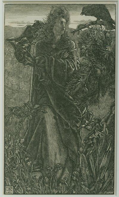 Harald Harfagr (d.c.940) af Anthony Frederick Augustus Sandys