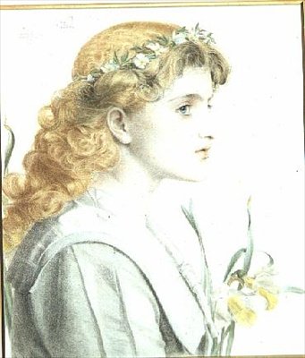 maj 1902 (farveblyant) (en af 4) af Anthony Frederick Augustus Sandys