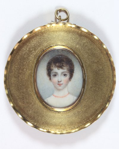 Georgiana Augusta Frederica Seymour (emalje) af Anthony Stewart