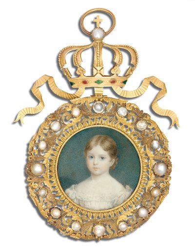 Dronning Victoria som barn, 1825 af Anthony Stewart