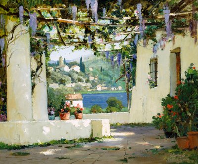 Middelhavs-patio af Anthony Thieme