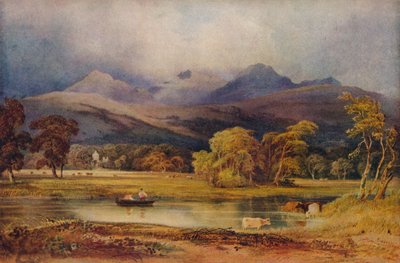 Glen Finlass, c1846 af Anthony Vandyke Copley Fielding