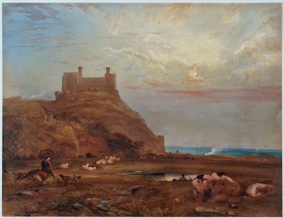 Harlech Castle, 1820 af Anthony Vandyke Copley Fielding