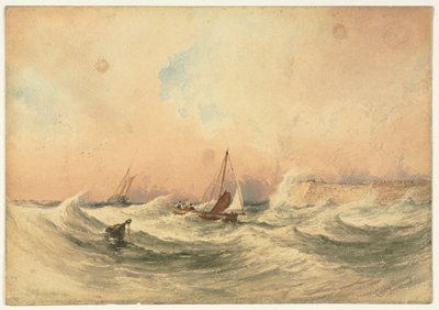 Marine. af Anthony Vandyke Copley Fielding