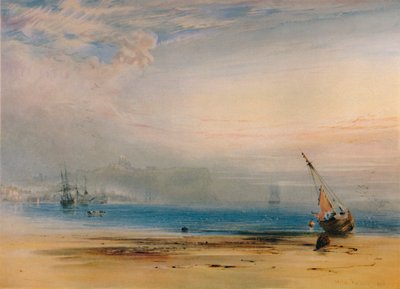 Scarborough fra den anden side af bugten, 1850, 1935 af Anthony Vandyke Copley Fielding