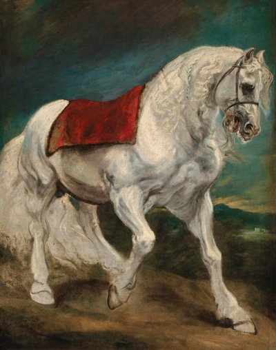 En andalusisk hest af Anthony van Dyck