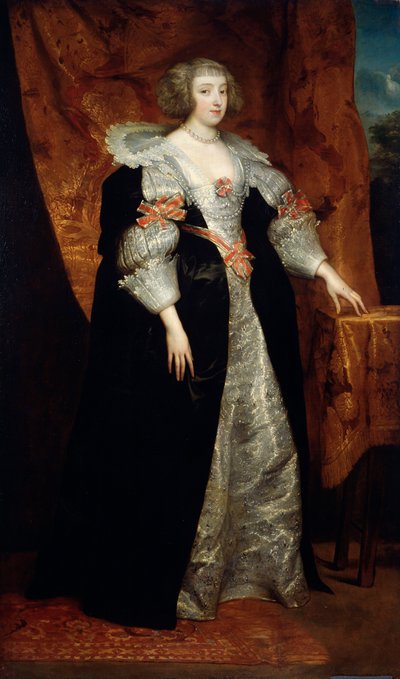 Kvindeportræt, 1600-tallet af Anthony van Dyck