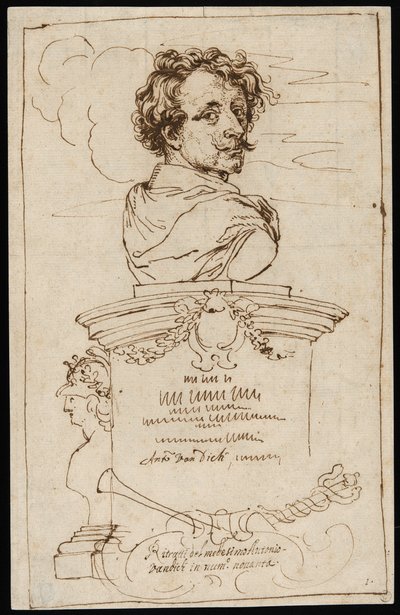 Frontispice fra "Iconography" af Anthony van Dyck