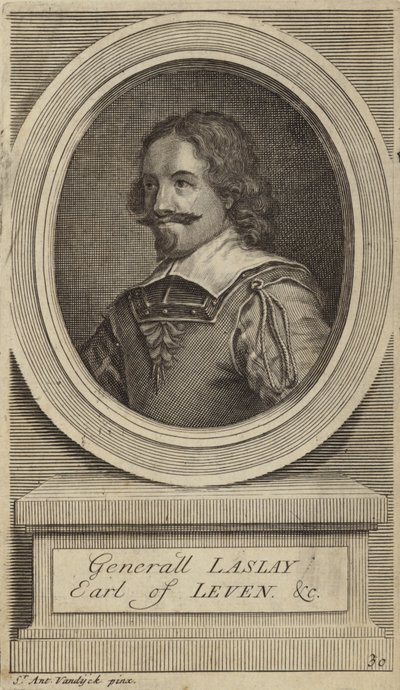 General Leslie af Anthony van Dyck