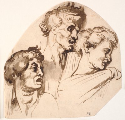 Chefer for prokonsulens liktorer og rådgiver af Anthony van Dyck