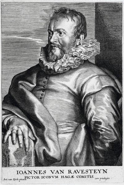 Ioannes van Ravesteyn - Pictor Iconvm Hagae Comitis af Anthony van Dyck