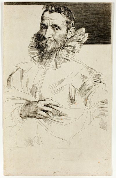 Jan Brueghel den ældre af Anthony van Dyck