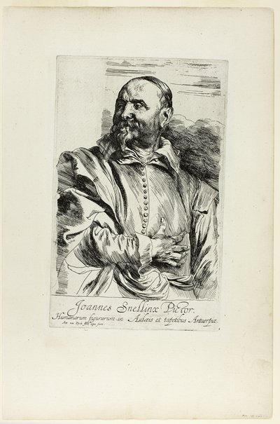 Jan Snellinx af Anthony van Dyck
