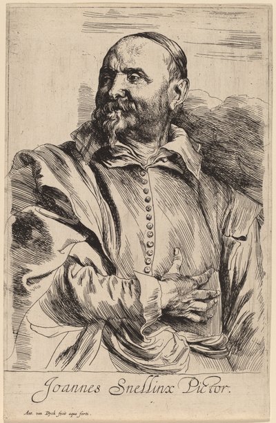 Jan Snellinx, sandsynligvis 16261641. af Anthony van Dyck