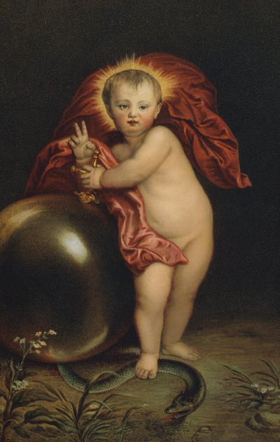 Jesus knuser slangen af Anthony van Dyck