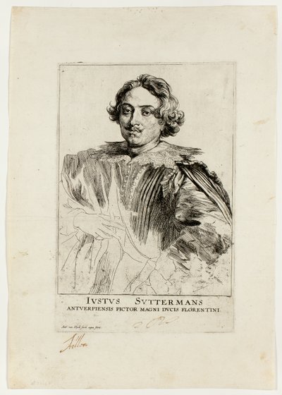 Justus Suttermans af Anthony van Dyck
