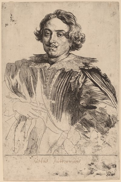 Justus Suttermans, sandsynligvis 16261641. af Anthony van Dyck