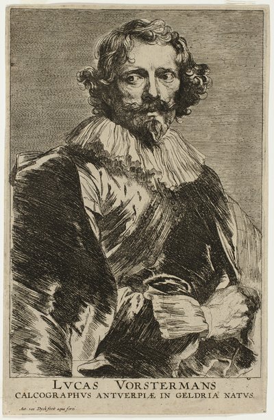 Lucas Vorsterman af Anthony van Dyck