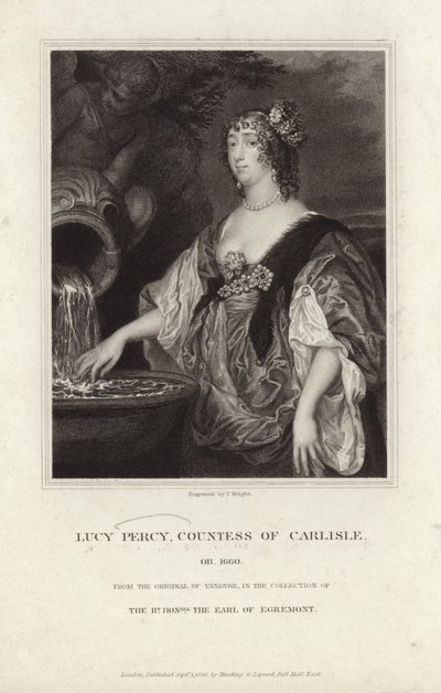Lucy Percy af Anthony van Dyck