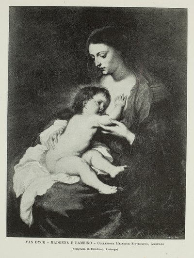 Madonna og barn af Anthony van Dyck