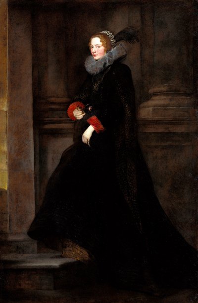 Marchesa Geronima Spinola af Anthony van Dyck