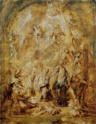 Sankt Georgs martyrium af Anthony van Dyck