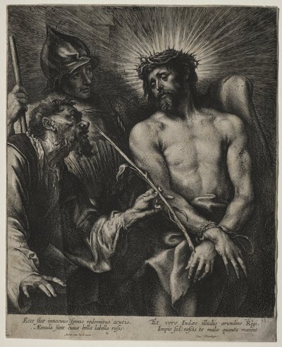 Hån mod Kristus. af Anthony van Dyck