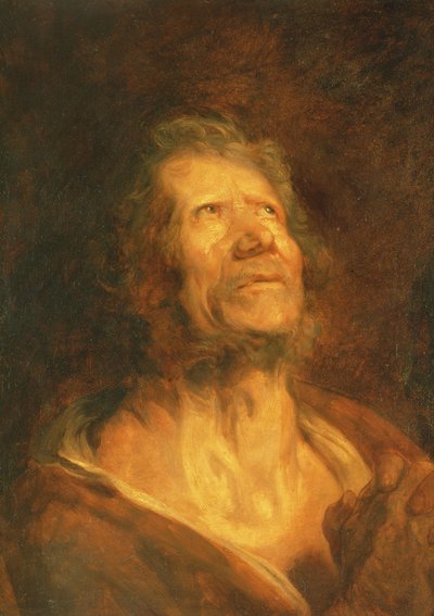 Apostlen Peter (olie på lærred) af Anthony van Dyck