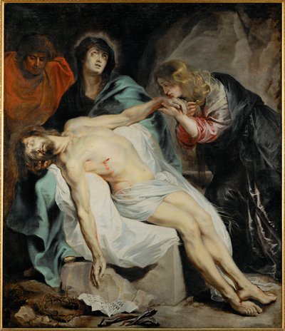 Pieta (maleri på lærred) af Anthony van Dyck