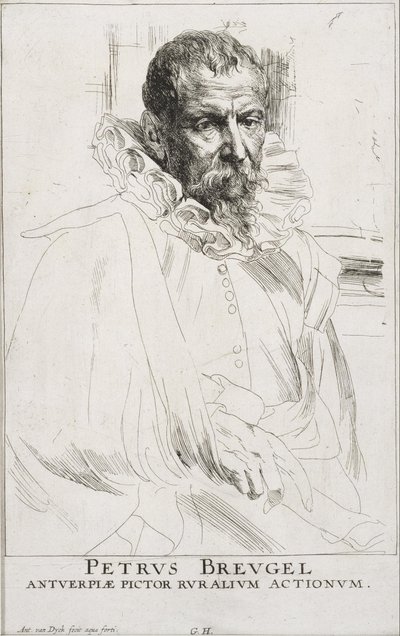 Pieter Brueghel af Anthony van Dyck