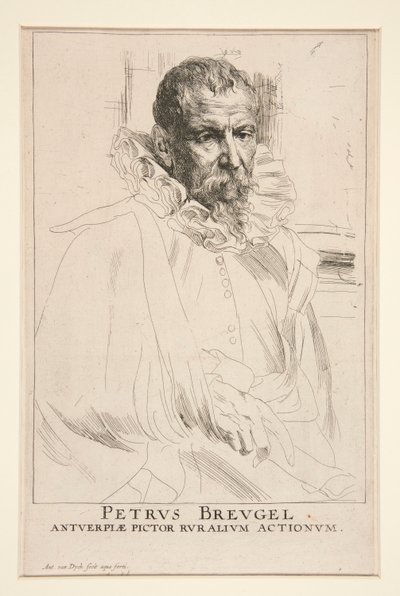 Pieter Brueghel, den yngre af Anthony van Dyck