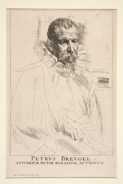 Pieter Brueghel den Yngre af Anthony van Dyck