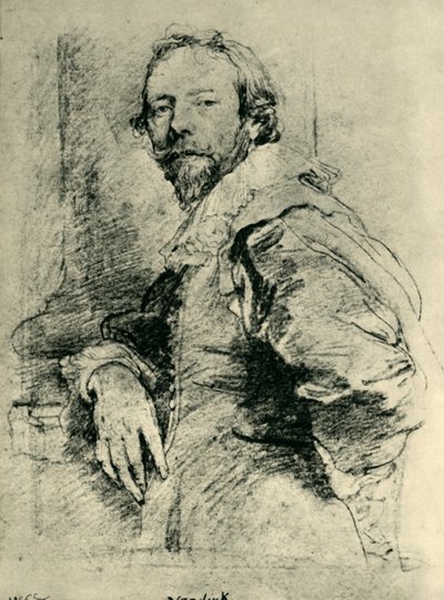 Portræt af Adam de Coster, 1627-1635, 1943. af Anthony van Dyck