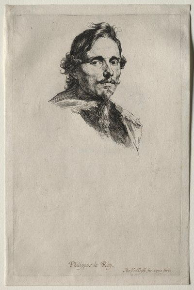 Portræt af baron Philippe Le Roy. af Anthony van Dyck
