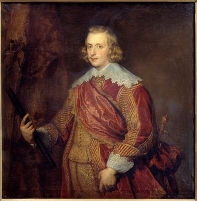Portræt af kardinal spædbarn Ferdinand af Østrig (1609-1641) Maleri af Anton Van Dyck (1599-1641) (ec.flam.) Søn 1,07x1,06 m Madrid, Prado Museum af Anthony van Dyck